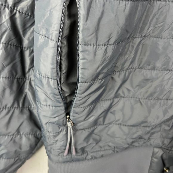 George Small (34-36) Bomber Lightweight Puffer‎ Jacket Gray Men 100% Polyester - Picture 4 of 9